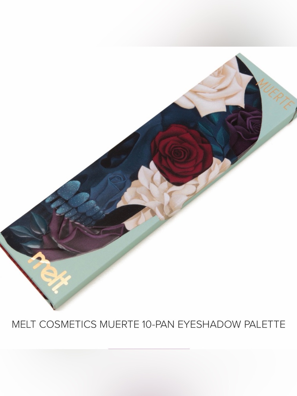 Melt Cosmetics Eyeshadow Palette — Red, Purple, Cream, Blue, Black
